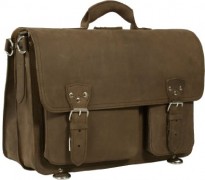 Crazy horse briefcase