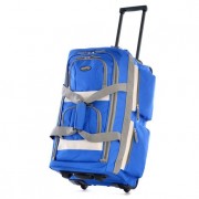 Olympia Luggage 22" 8 Pocket Rolling Duffel Bag Olympia Luggage 22" 8 Pocket Rolling Duffel Bag