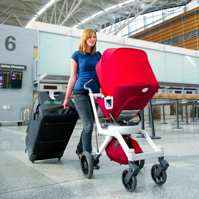 stroller in indigo flight